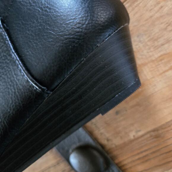 So Black Knee High Boots Alabacore sz 7.5 , New - Picture 4 of 6